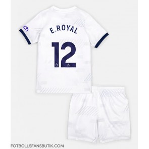 Tottenham Hotspur Emerson Royal #12 Replika Hemmatröja Barn 2023-24 Kortärmad (+ Korta byxor)